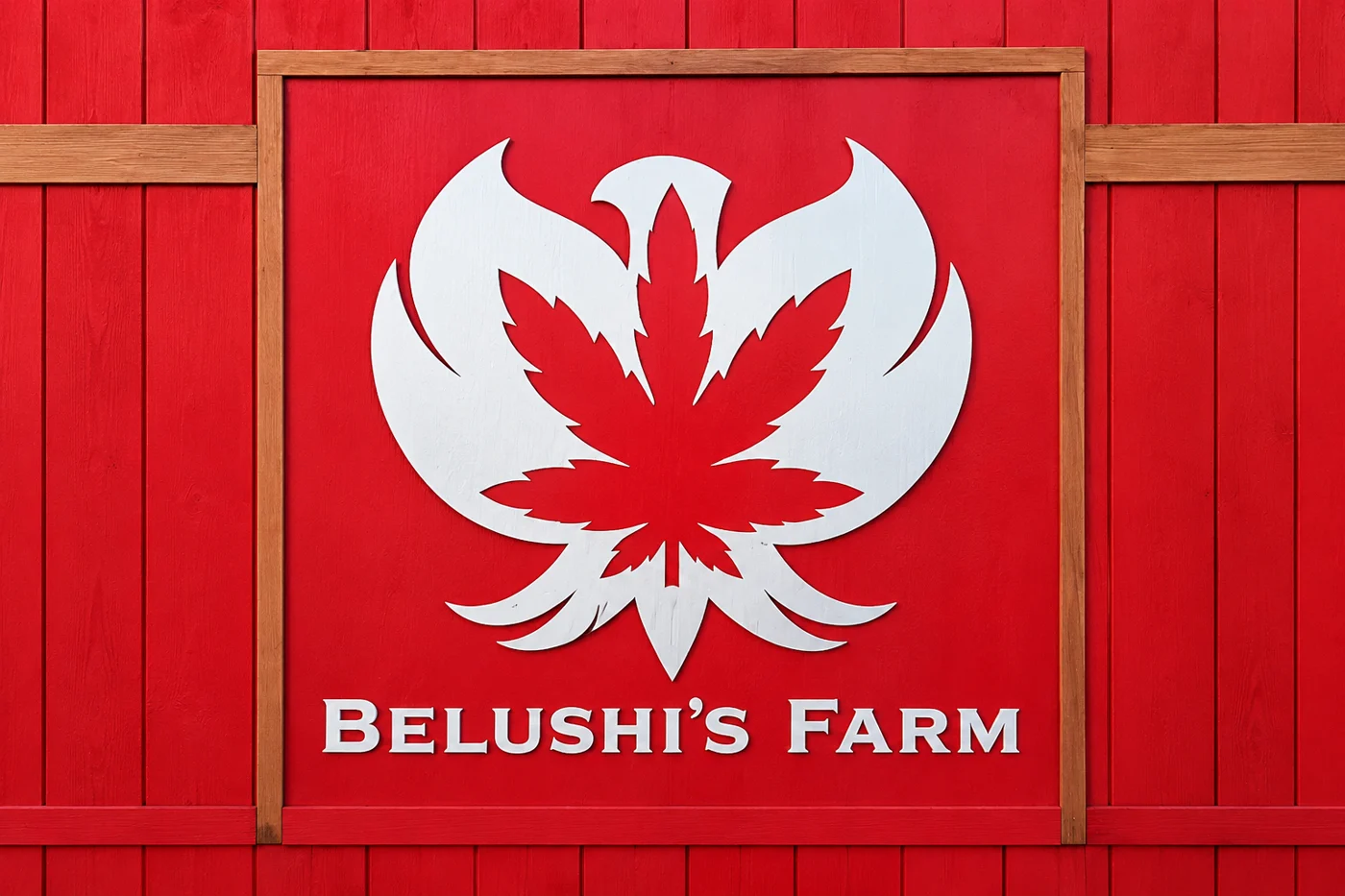 Belushi's Farm emblem